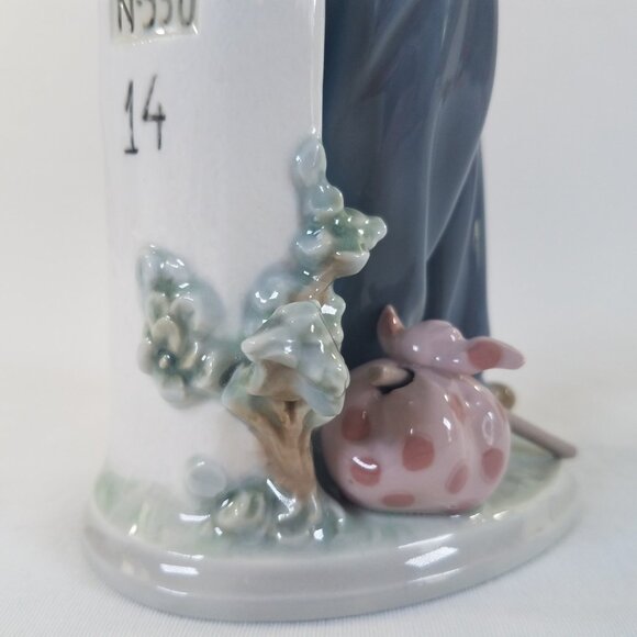 LLadro 5400 The Wanderer Traveling Boy Figurine READ 8.25" Retired Porcelain - Picture 5 of 15